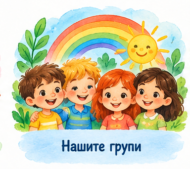 Групи - ДГ №183 Щастливо детство - София, Гео Милев